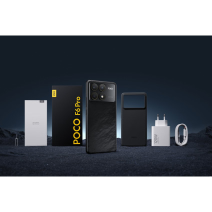 Телефон POCO F6 Pro 12GB/512GB с NFC международная версия (черный)