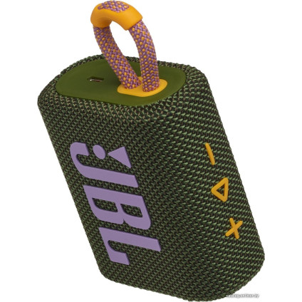 Беспроводная колонка JBL Go 3 (зеленый)