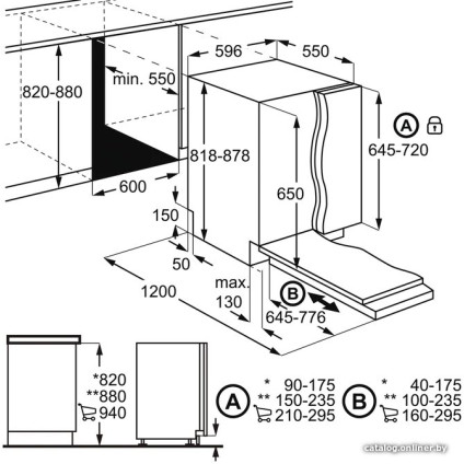 Встраиваемая посудомоечная машина Electrolux EEM48321L
