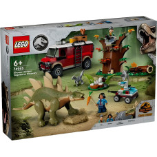 Конструктор LEGO Jurassic World 76965 Миссии по изучению динозавров: открытие Стегозавра