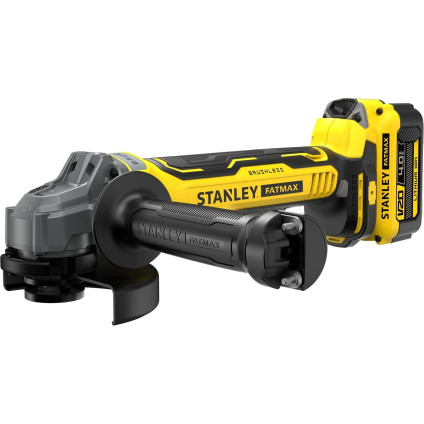 Угловая шлифмашина Stanley SFMCG700M2K (с 2-мя АКБ, кейс)