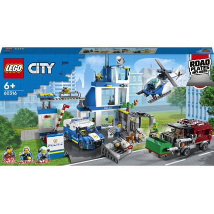 Конструктор LEGO City 60316 Полицейский участок