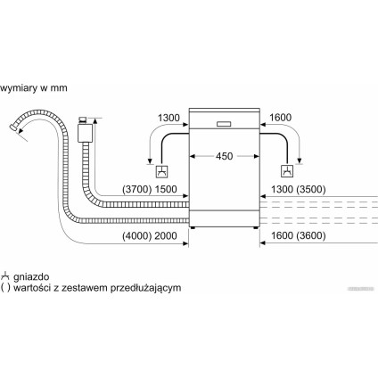 Встраиваемая посудомоечная машина Bosch Serie 4 SPI4EMS24E