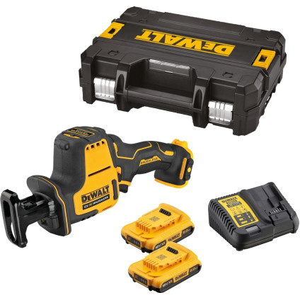 Сабельная пила DeWalt DCS312D2 (с 2-мя АКБ, кейс)