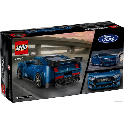 Конструктор LEGO Speed Champions 76920 Ford Mustang Dark Horse