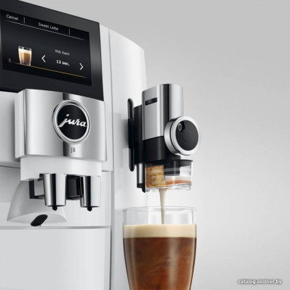 Кофемашина JURA J8 Piano White EA 15460