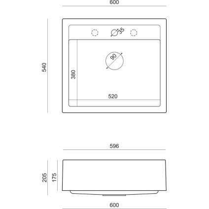 Кухонная мойка Quadron HCQB6054U1PVDC1