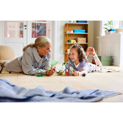 Конструктор LEGO Marvel Битва динозавров Спайди и Гобби возле домика на дереве (11200)