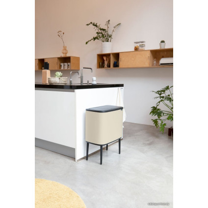 Система сортировки мусора Brabantia Bo Touch Bin 3x11 л (бежевый)