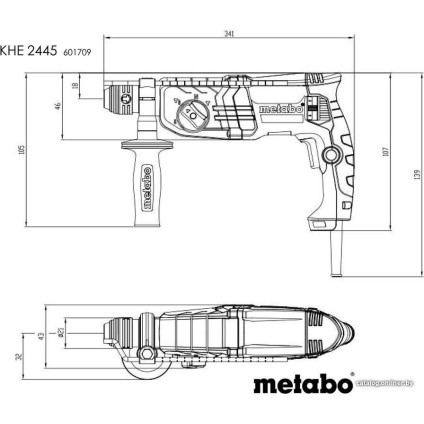 Перфоратор Metabo KHE 2445 601709500