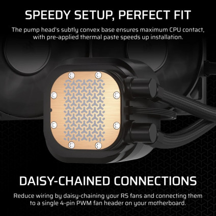 Система жидкостного охлаждения для процессора Corsair Nautilus 240 RS CW-9060088-WW