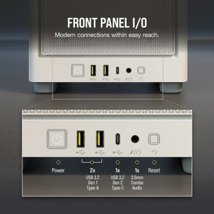 Корпус Corsair 2000D Airflow CC-9011245-WW