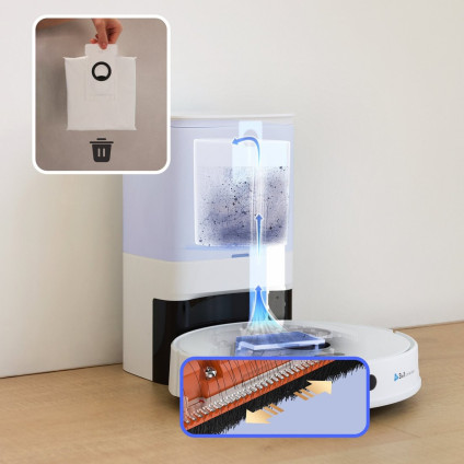 Робот-пылесос Ezviz RE5S Plus (белый)