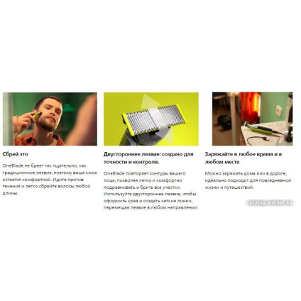 Универсальный триммер Philips OneBlade QP2734/20