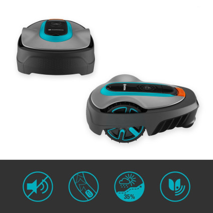 Газонокосилка-робот Gardena Smart Sileno City 600 19603-72