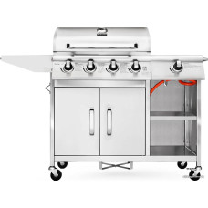 Газовый гриль для дачи Koler Relish v3 (серебристый)