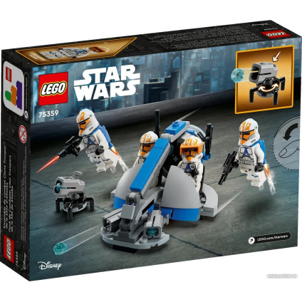Конструктор LEGO Star Wars 75359 Боевой набор солдат-клонов 332-го полка Асоки