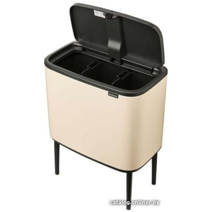 Система сортировки мусора Brabantia Bo Touch Bin 3x11 л (бежевый)
