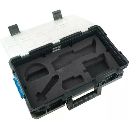 Угловая шлифмашина Dedra N0303G02 (с 1-им АКБ, кейс)