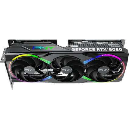 Видеокарта PNY GeForce RTX 5080 ARGB EPIC-X RGB Overclocked Triple Fan VCG508016TFXXPB1-O