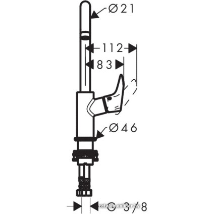 Смеситель Hansgrohe Logis 71130000