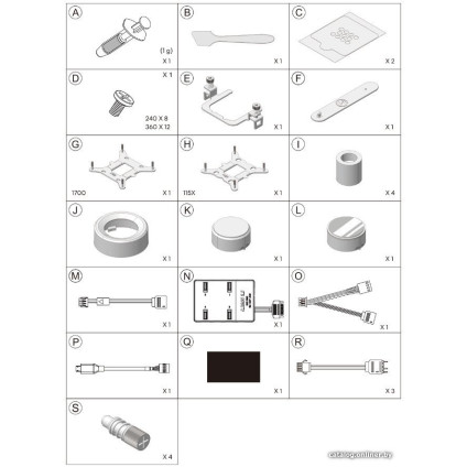 Система жидкостного охлаждения для процессора Lian Li Galahad II Trinity 240 SL-Infinity G89.GA2T24INW.00