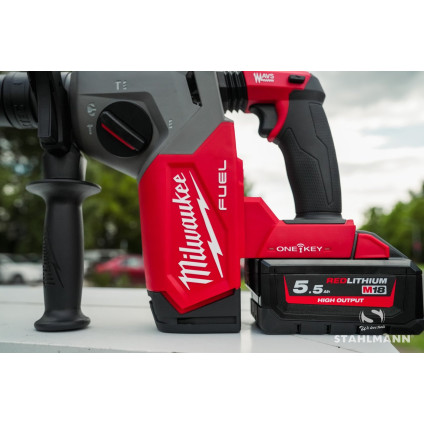Перфоратор Milwaukee M18 FUEL M18ONEFHX-552X 4933478504 (с 2-мя АКБ, кейс)