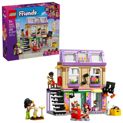 Конструктор LEGO Friends Музыкальный магазин и квартира 42653
