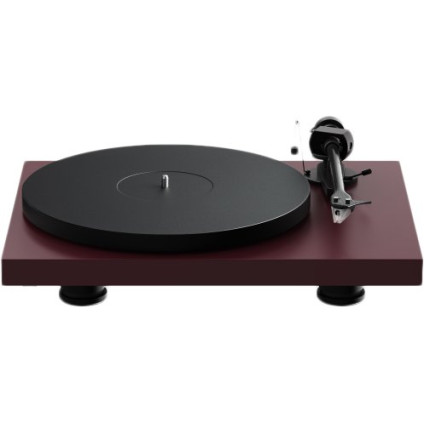 Виниловый проигрыватель Pro-Ject Debut Evo 2 Satin Wine Red (Pick it MM EVO)