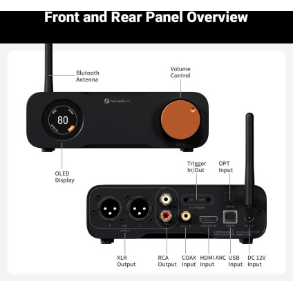 Цифро-аналоговый преобразователь Fosi Audio ZD3