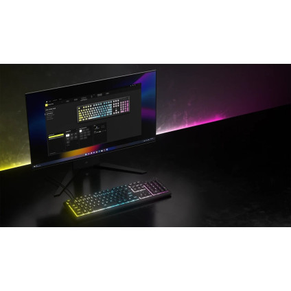 Клавиатура Corsair K55 Core RGB (черный, нет кириллицы)