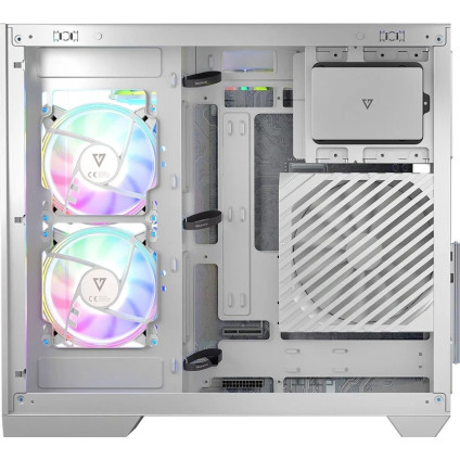 Корпус MODECOM Volcano Panorama Apex ARGB 5F Midi (белый)