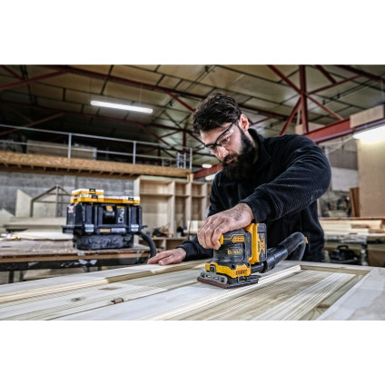Виброшлифмашина DeWalt DCW200P2 (с 2-мя АКБ, кейс)