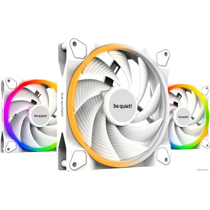 Комплект вентиляторов для корпуса с контроллером be quiet! Light Wings White 140mm PWM High-Speed Triple-Pack BL103