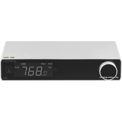 Цифро-аналоговый преобразователь Topping E70 (серебристый)