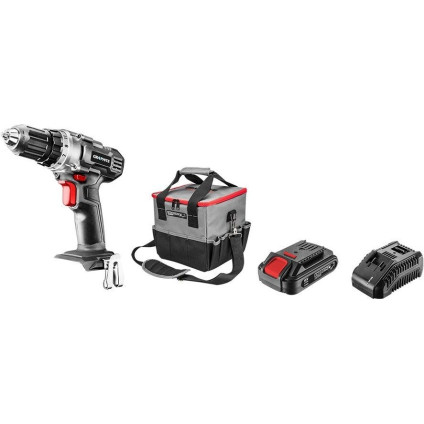 GRAPHITE 58G016 (шуруповерт, фонарь, 1 АКБ, сумка)