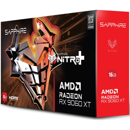 Видеокарта Sapphire Nitro+ Radeon RX 9060 XT 16GB 11350-01-20G