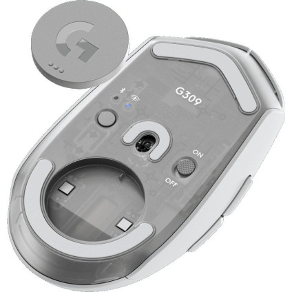 Игровая мышь Logitech G309 Lightspeed (белый)