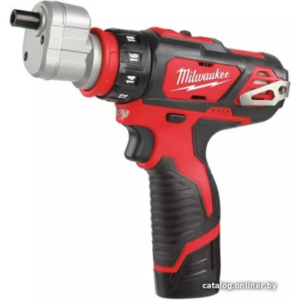 Дрель-шуруповерт Milwaukee M12 BDDXKIT-202C 4933447836 (с 2-мя АКБ, кейс)