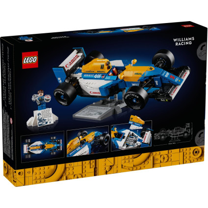 Конструктор LEGO Icons 10353 Гоночная машина Williams Racing FW14B & Nigel Mansell