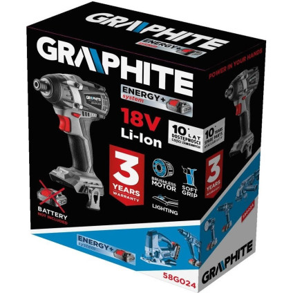 Винтоверт GRAPHITE 58G024 (без АКБ)