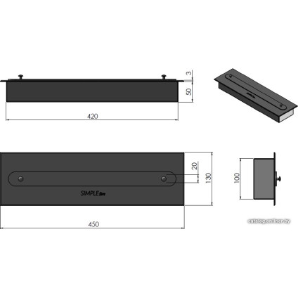 Биокамин SimpleFire FireBox 600