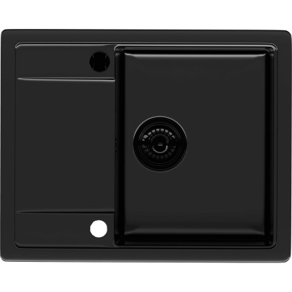 Кухонная мойка Kernau KGS Z 4557 1B1D Deep Black