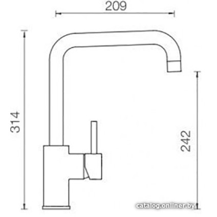 Смеситель Schock Fonos Cristalite (оникс)