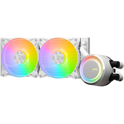 Система жидкостного охлаждения для процессора MSI MAG CoreLiquid E240 (белый)