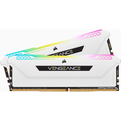 Оперативная память Corsair Vengeance RGB PRO SL 2x8ГБ DDR4 3200 МГц CMH16GX4M2E3200C16W