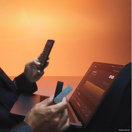 Аппаратный криптокошелек Ledger Nano X (фиолетовый аметист)