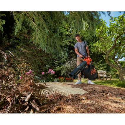 Колесная воздуходувка Black & Decker BCBLV3625L1-QW (с 1-им АКБ)