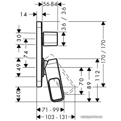 Смеситель Axor Urquiola 11425000
