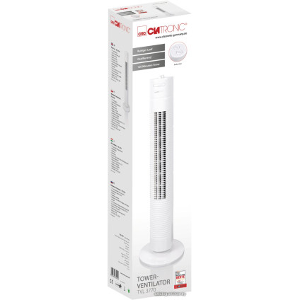 Колонный вентилятор Clatronic TVL 3770 (белый)